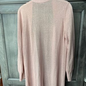 Blush cardigan with pockets